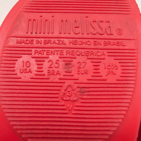 Mini Melissa Jelly Flats Minnie Mickey Disney 10 - Picture 4 of 6